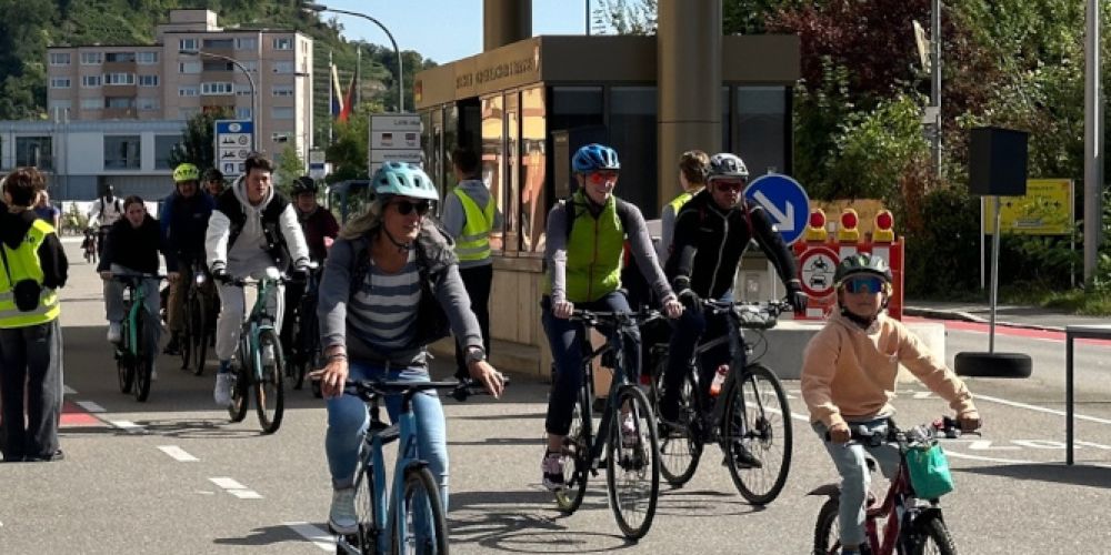 Petrus muss ein slowUp-Fan sein!