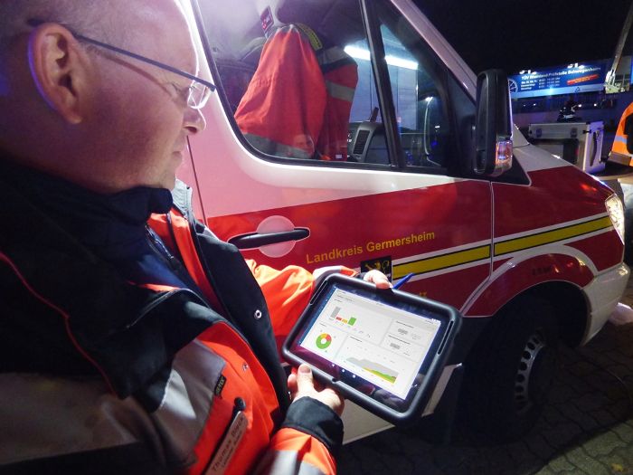 Landkreis Germersheim testet als erstes RescueWave-System