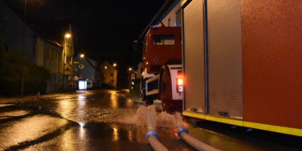 Unwetter hält die Feuerwehr Konstanz stundenlang in Atem