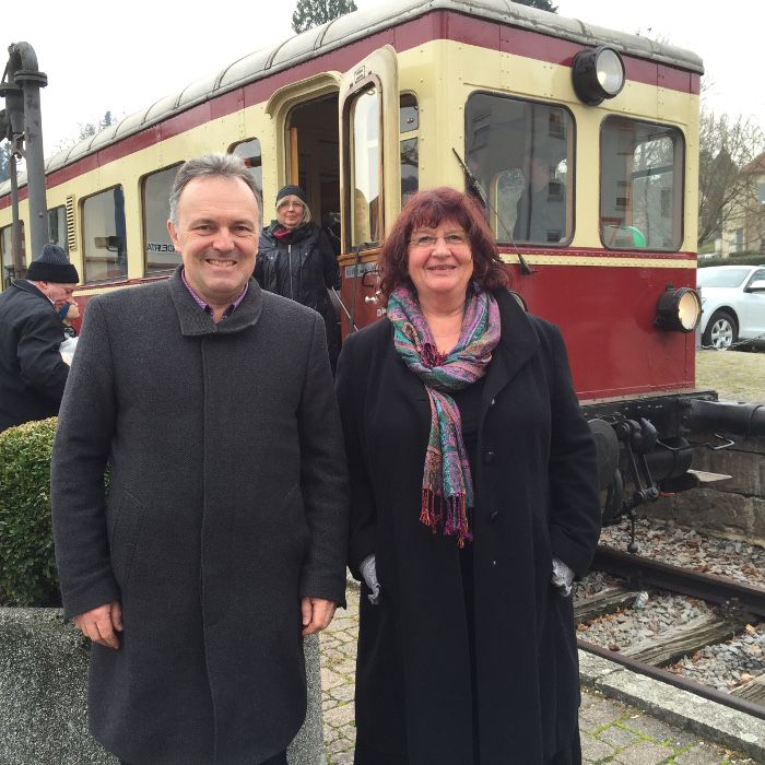 Land fördert Instandhaltung der Kandertalbahn mit 195.000 Euro