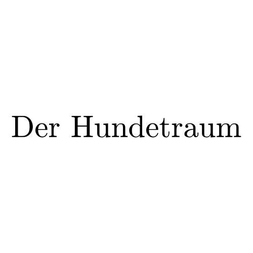 Der Hundetraum