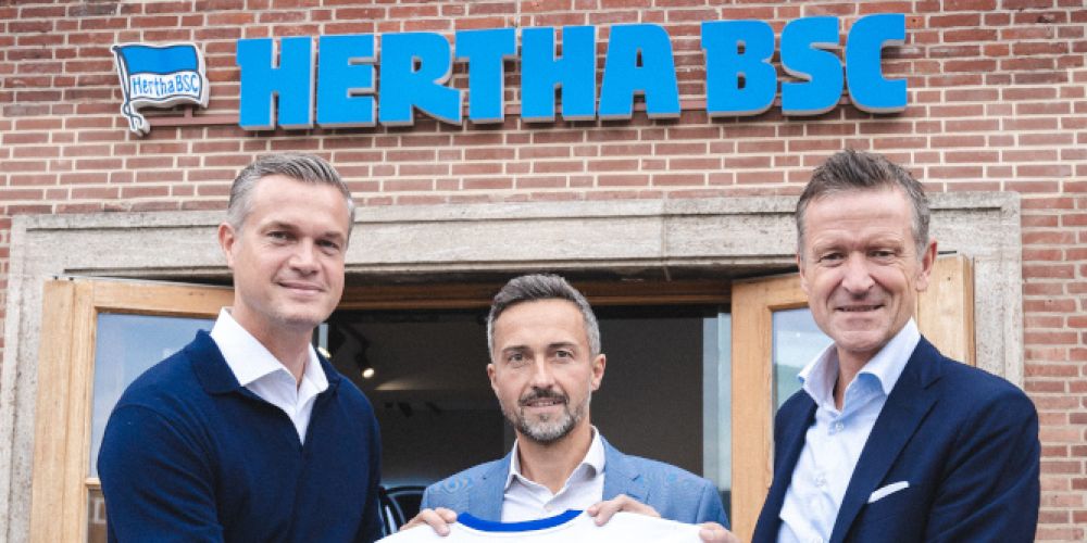 Hertha BSC geht grün: stromee wird neuer Sponsor für Berliner Fußballverein