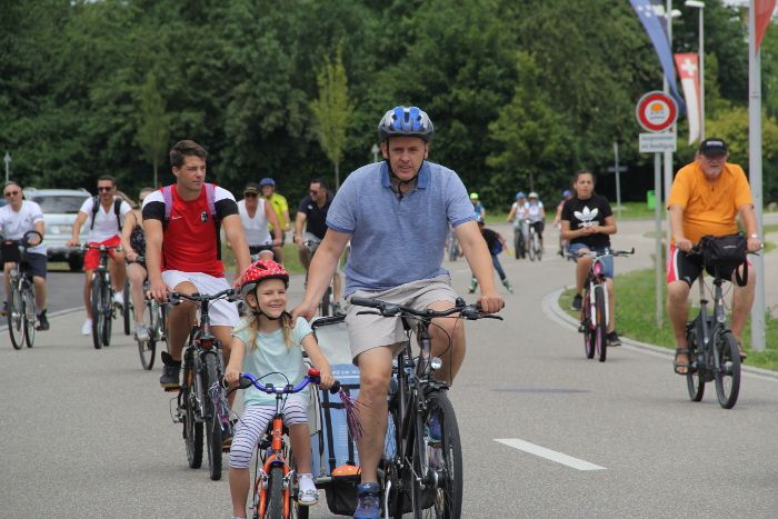 25’000 TeilnehmerInnen bei perfektem slowUp Wetter und grossartiger Vignetten-Start