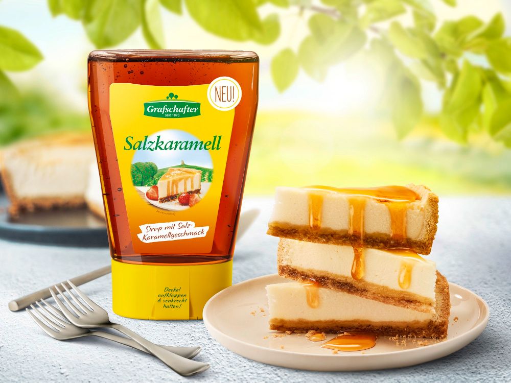 Salzig-süßer Käsekuchen