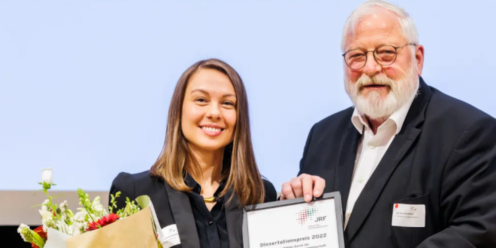 JRF verleiht Dissertationspreise für 2022 und 2023