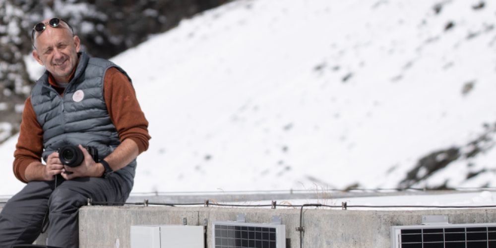 Den Gletscherschwund im Oberengadin online beobachten