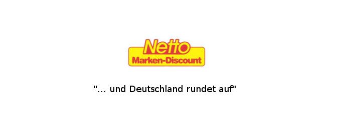 Netto fördert Spendenbewegung „Deutschland rundet auf“