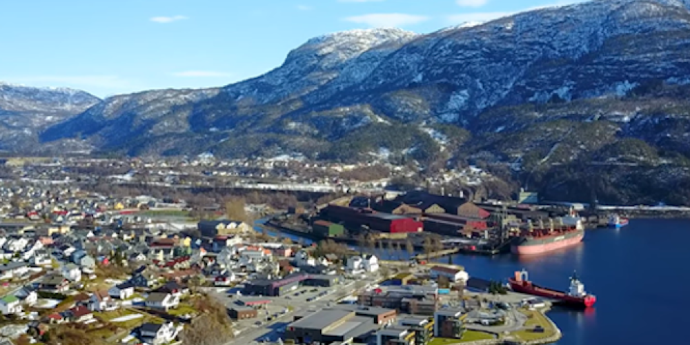 Grüne Ammoniakproduktionsanlage in der norwegischen Gemeinde Sauda geplant