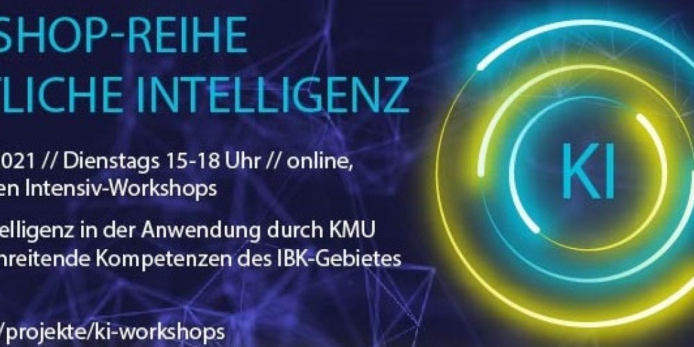 Workshop-Reihe Künstliche Intelligenz startet am 14.09.2021