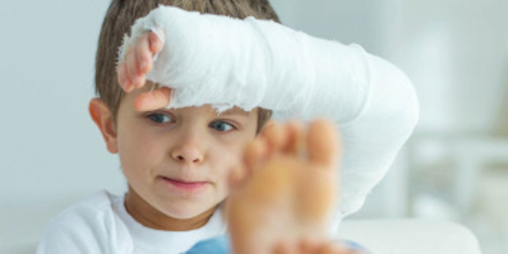 Verletzungen nach Unfall, Sturz oder Zusammenprall