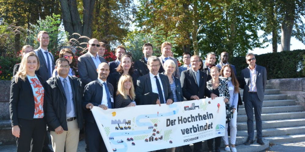 Internationale Diplomaten aus 15 Ländern am Hochrhein