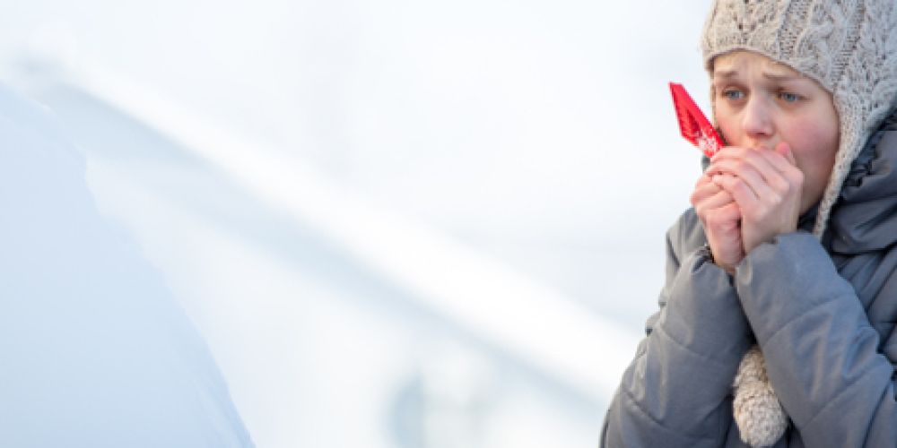 Winter streckt seine Fühler aus