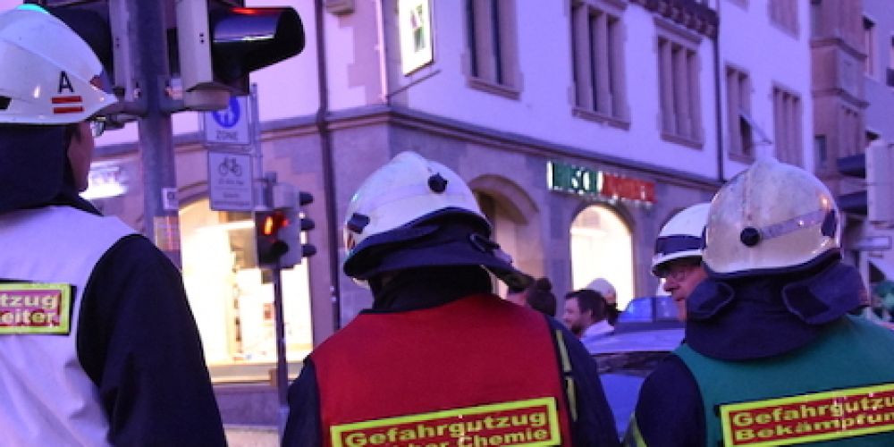 Explosive Substanz in Apotheke aufgetaucht