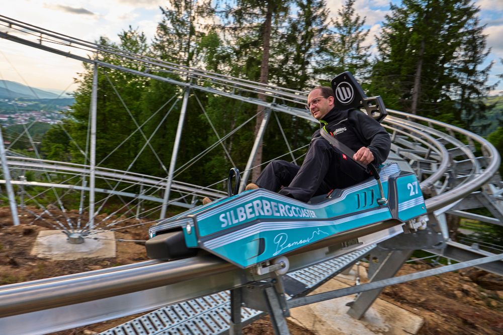Bayerns wildeste Rodelbahn startet in Bodenmais