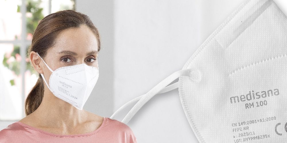 FFP2-Atemschutzmaske RM 100 von medisana überzeugt    FFP2-Atemschutzmaske RM 100 von medisana überzeugt bei  Stiftung Warentest