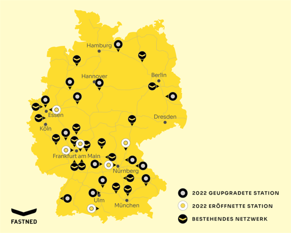 Fastned blickt auf erfolgreiches Jahr 2022 zurück