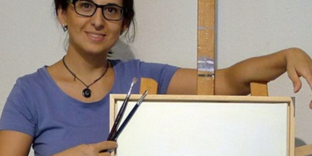 Elena Romanzins in der Kulturfabrik