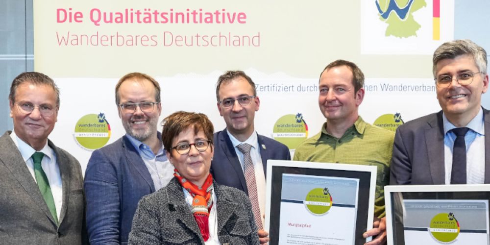 Schluchtensteig zum 6. Mal in Folge als Qualitätsweg zertifiziert