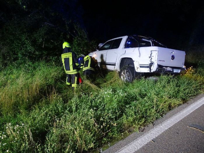 Technische Hilfe nach Verkehrsunfall