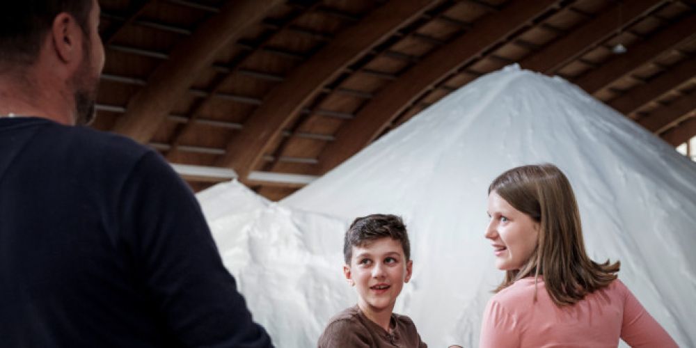 Salina Helvetica Familientag: Spielen im Salz!